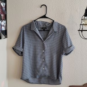 Patterned Button Up